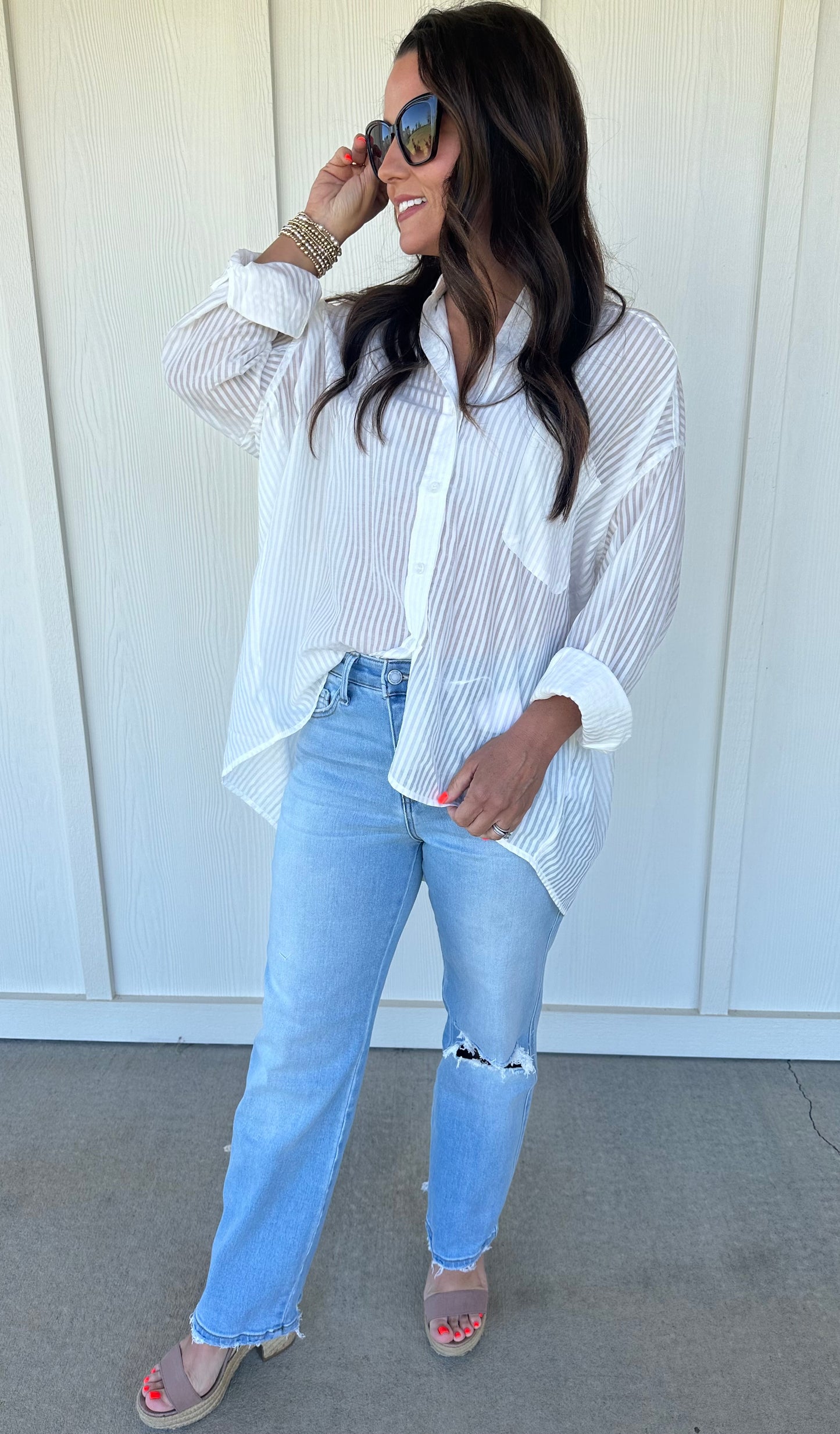 High Rise Regular Straight Jean
