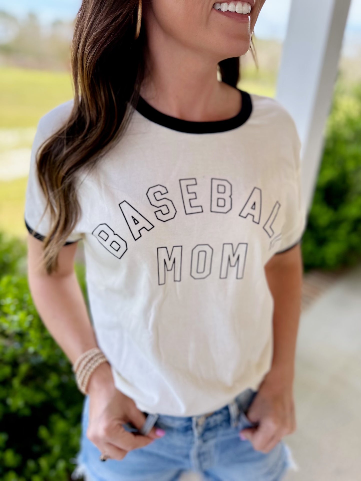 Baseball Mom Tee