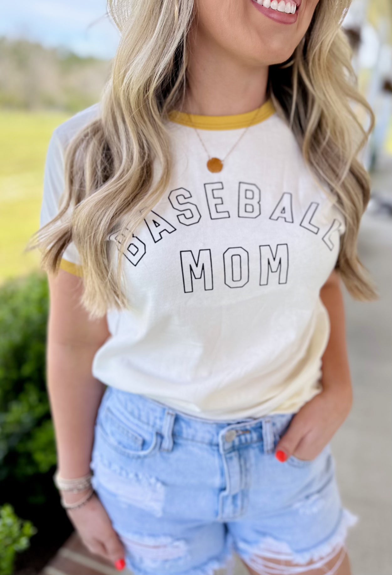 Baseball Mom Tee