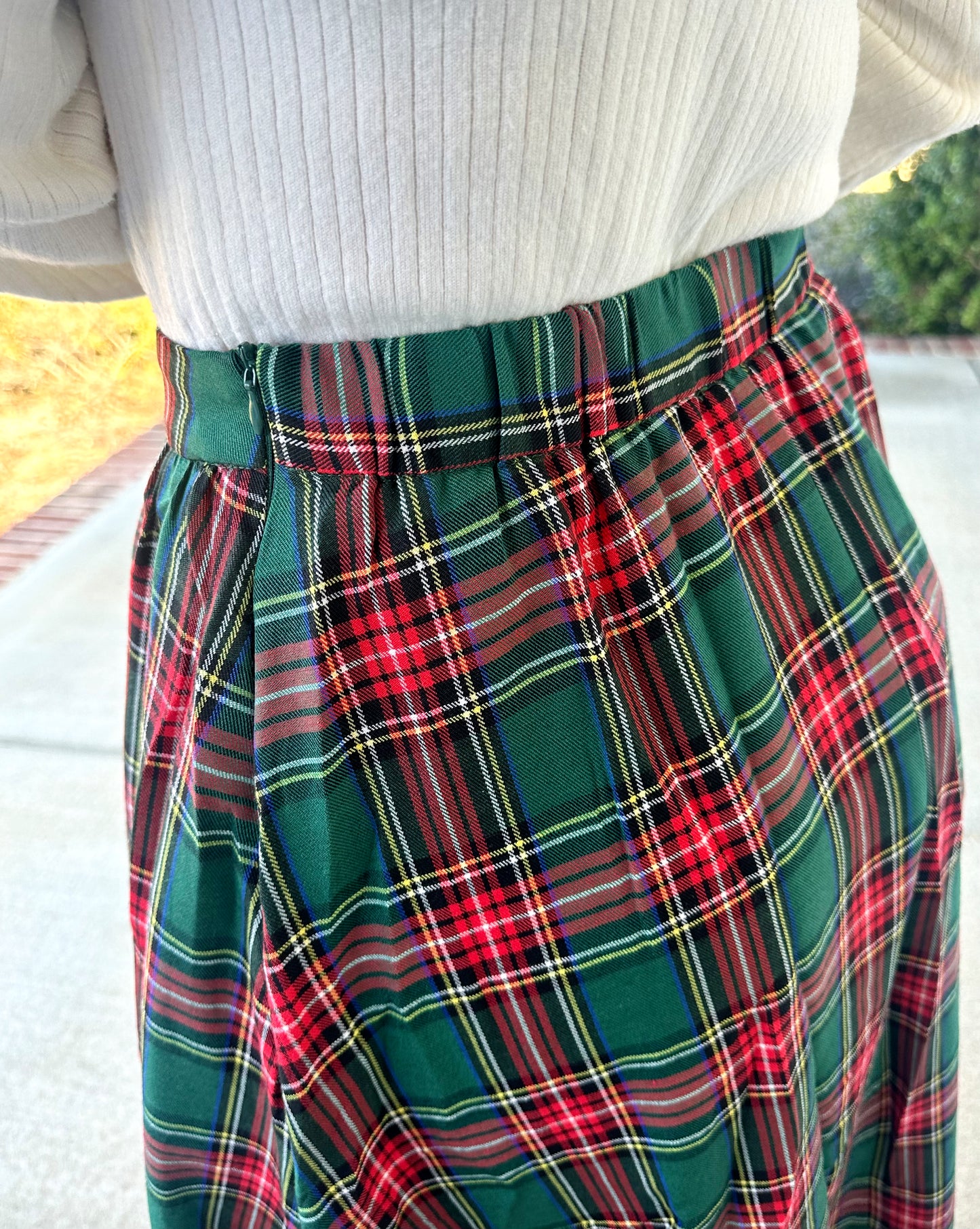Plaid Skirt