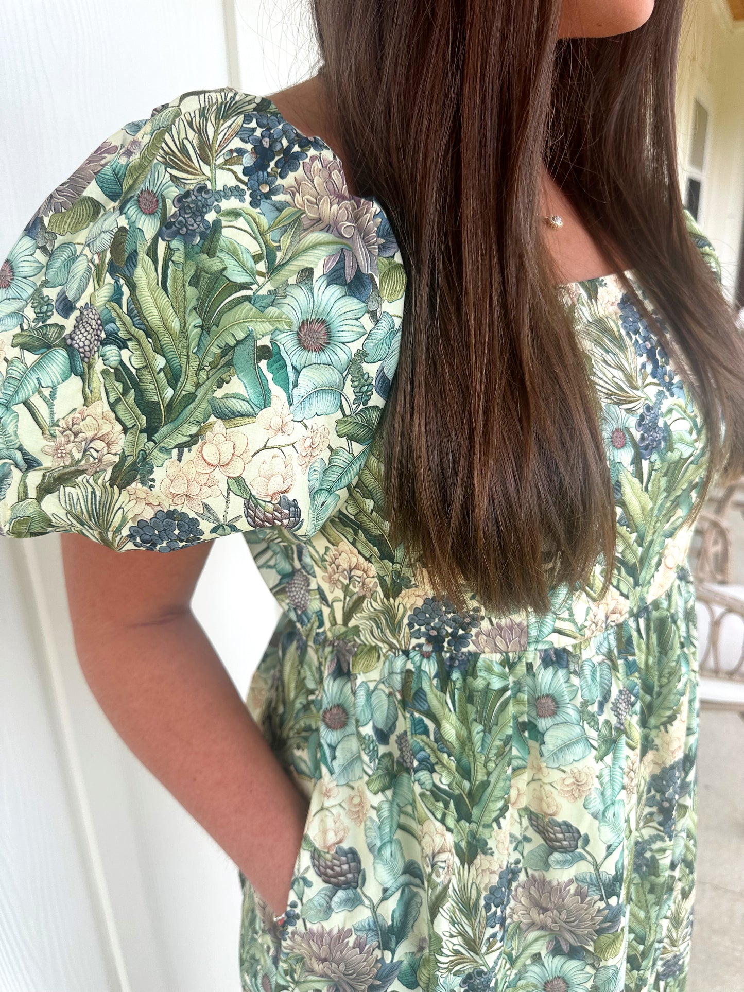 Clive Floral Print Dress
