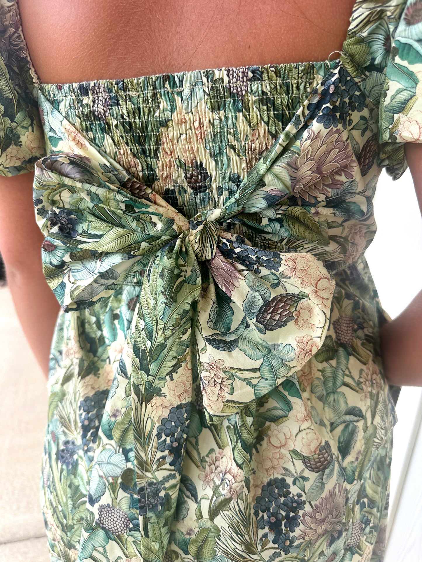 Clive Floral Print Dress