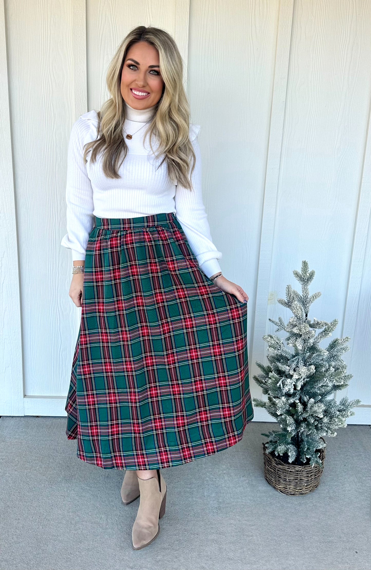 Plaid Skirt