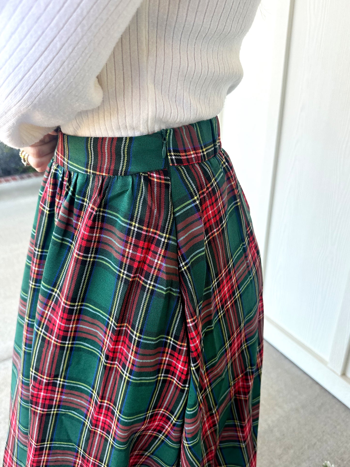 Plaid Skirt