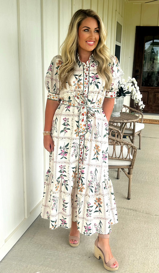 Ecru Garden Dress