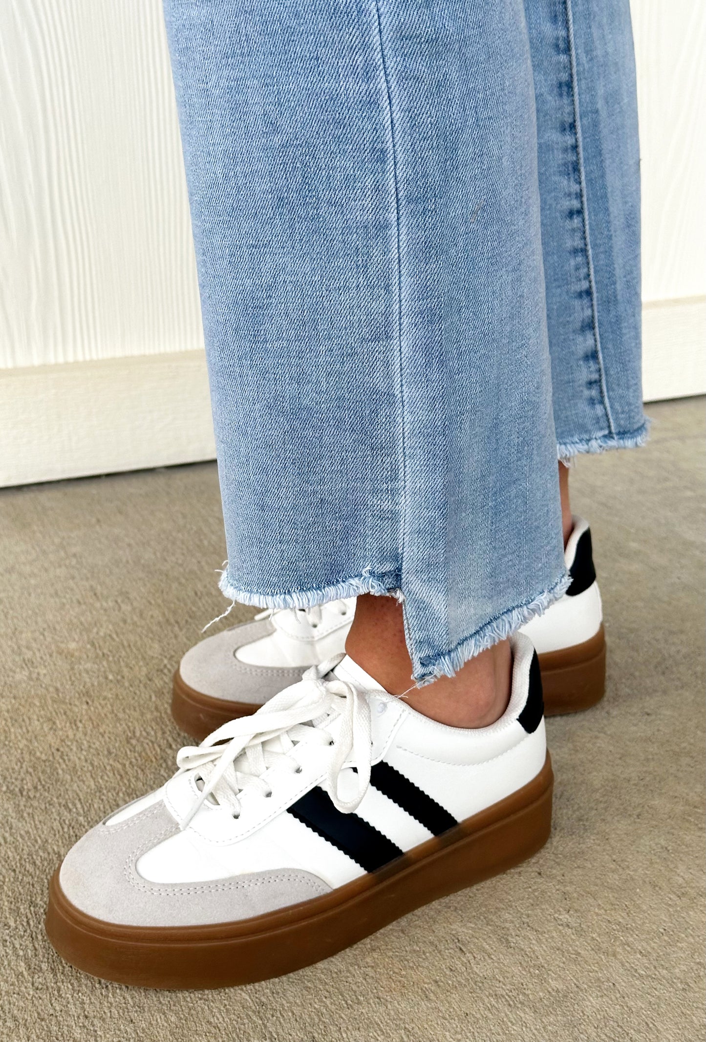 High Rise Crop Flare