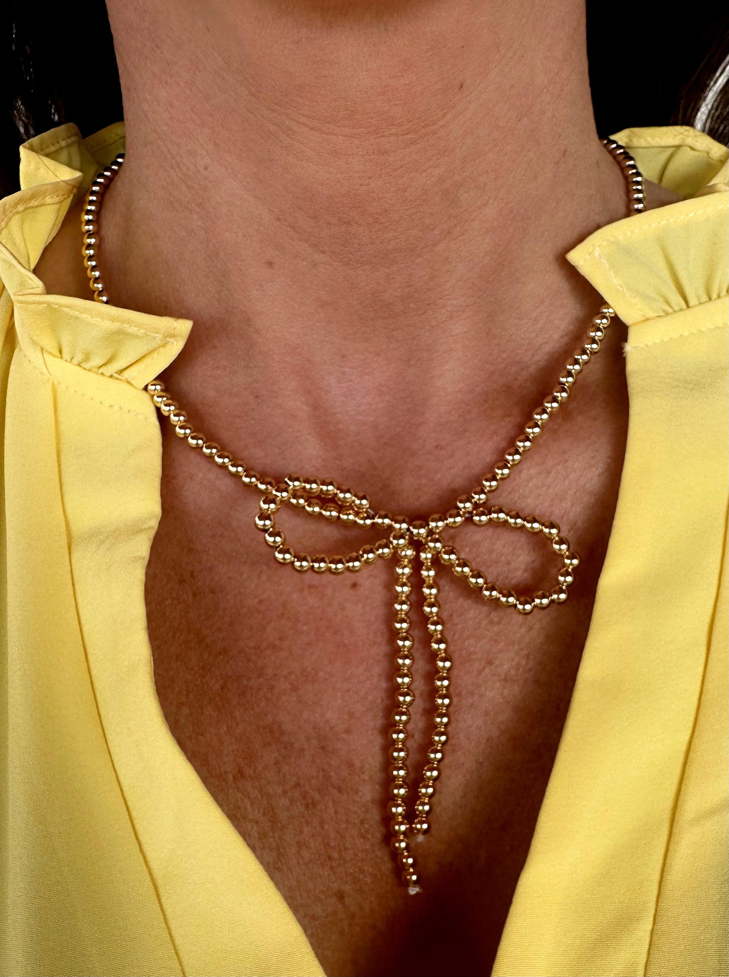 CCB Bow Necklace Set