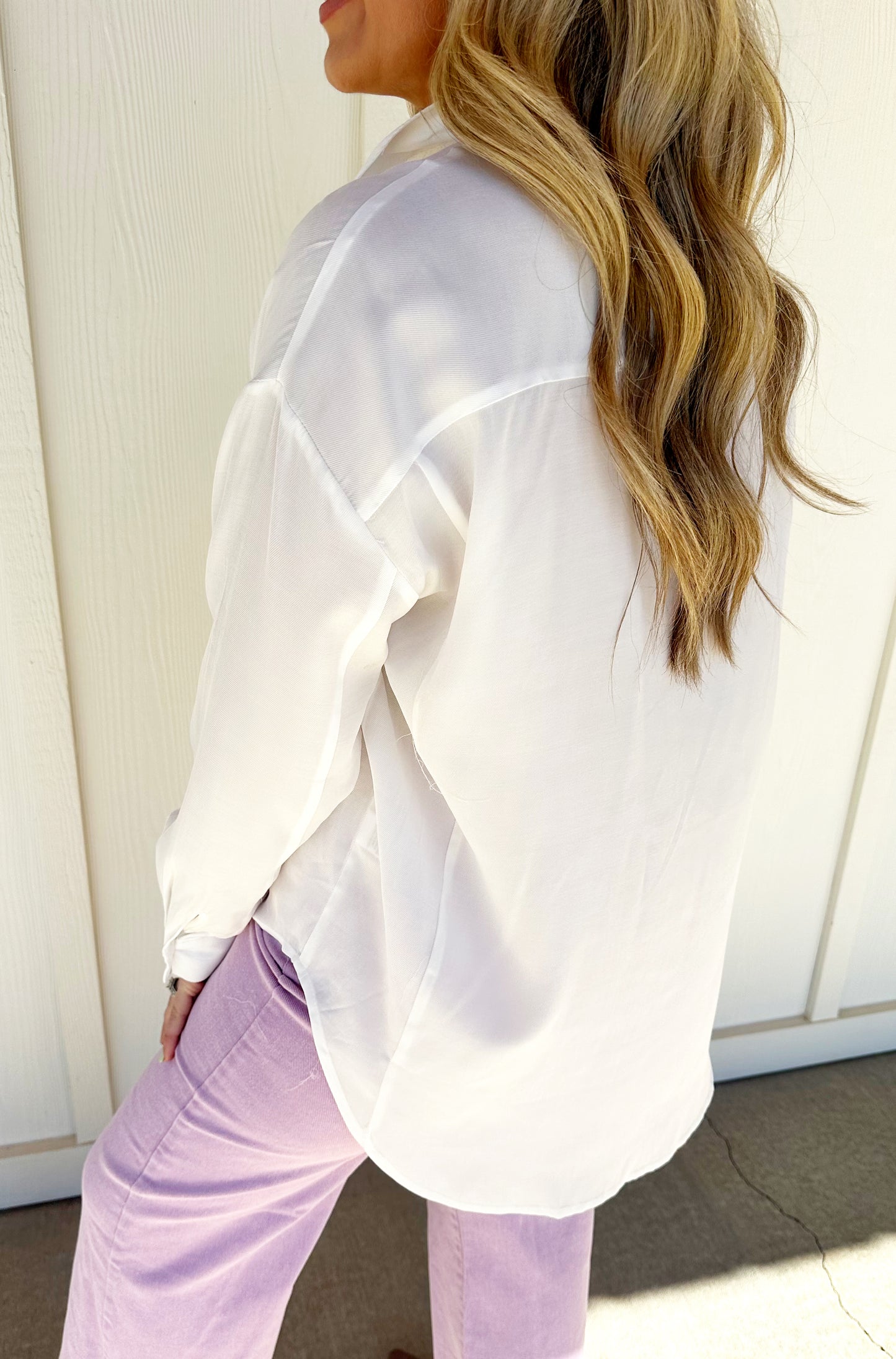 White Button Down Shirt