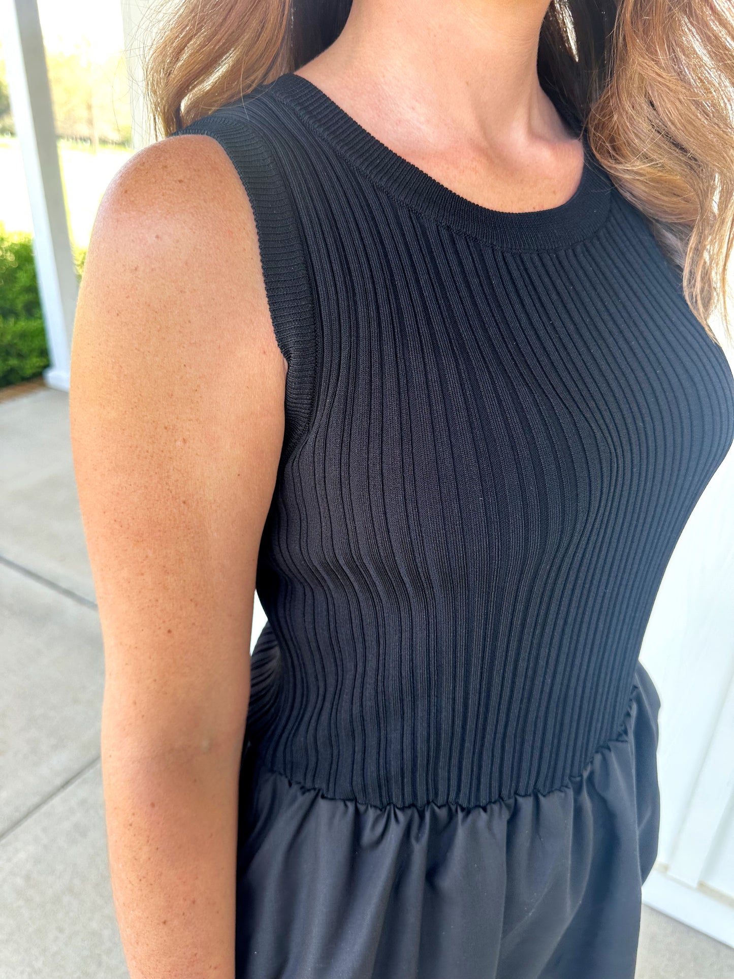 Black Bubble Dress