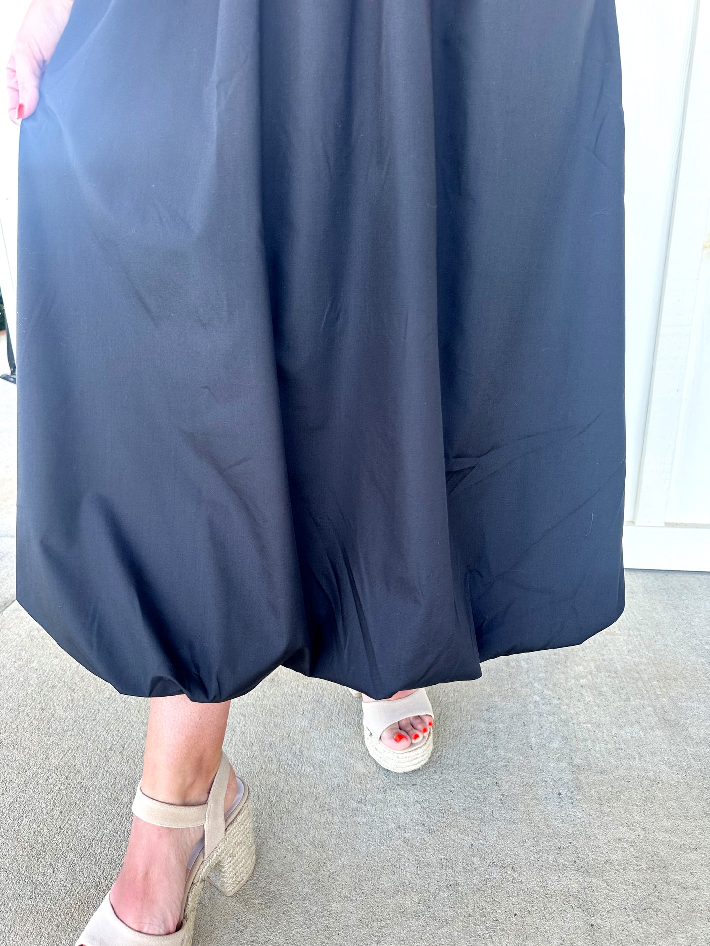 Black Bubble Dress