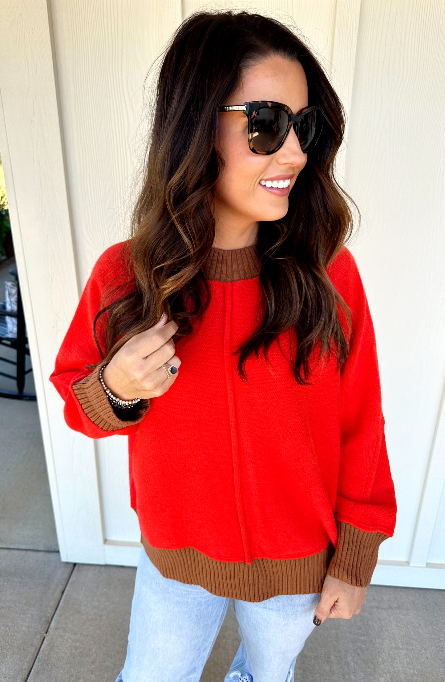 Two-Toned Cajun Top