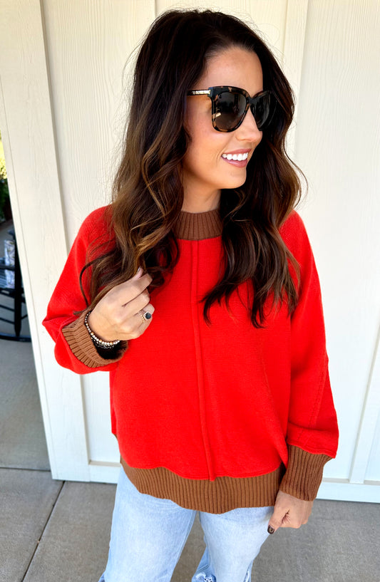 Two-Toned Cajun Top
